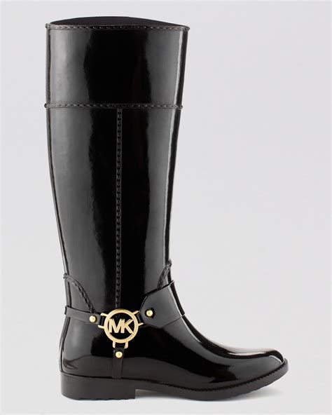 michael kors fulton harness tall rain leather boots|MICHAEL Michael Kors Fulton Harness Boot Reviews .